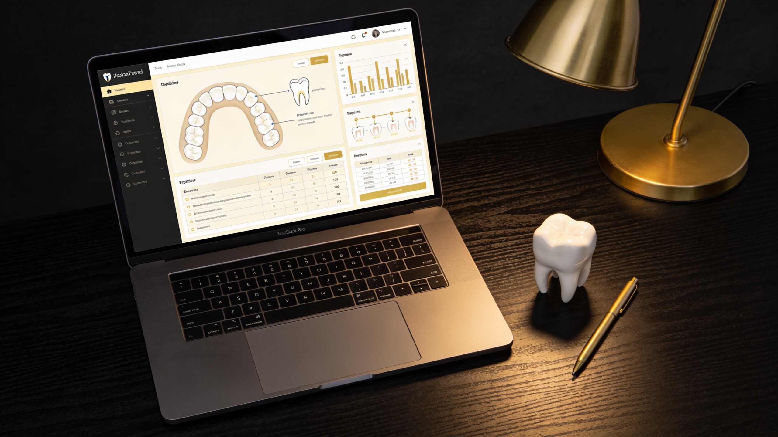 Premium Dental AI Dashboard